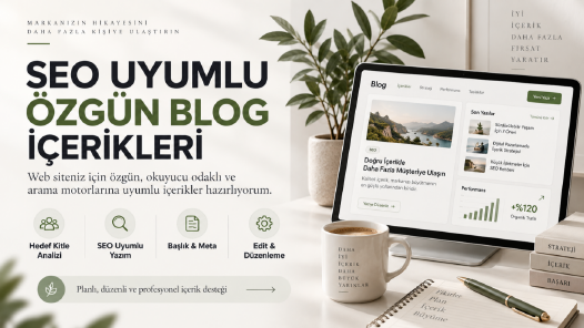seo uyumlu blog yazısı yaparım